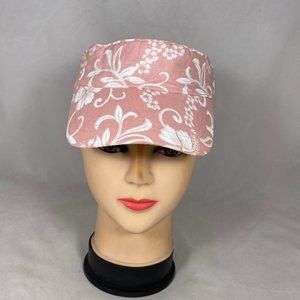 KINDERCAPS Floral VISOR Pink -  Pink Sweatband